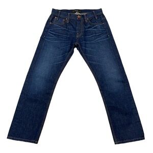 Calvin Rucker Jeans Women's 26 Blue NWT Love Me Boyfriend Buttons Faded Denim